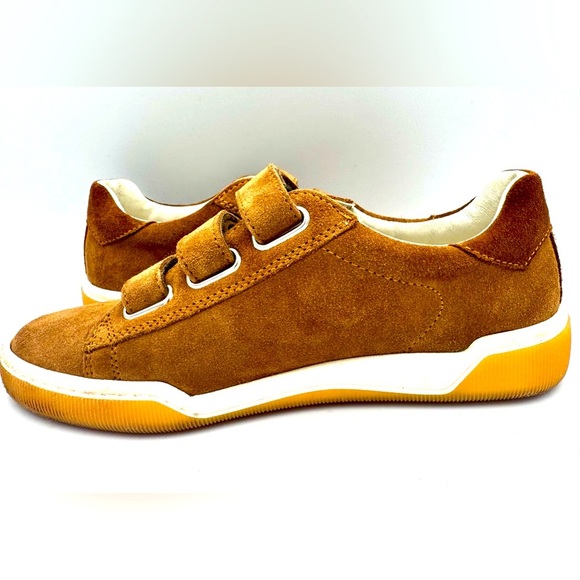 Naturino Sz 33 Boys Cliff Suede Oxford Sneaker in Caramel Brown - Picture 5 of 8